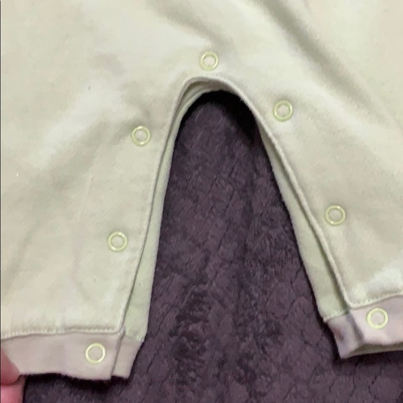 Winter bodysuit, size 6mo., in mint green - Picture 5 of 6